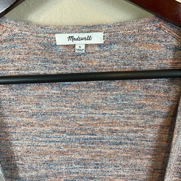 Madewell Womens S Cardigan Marled Summer Ryder Minimalist Boho Casual Sweater T3 - Picture 10 of 11
